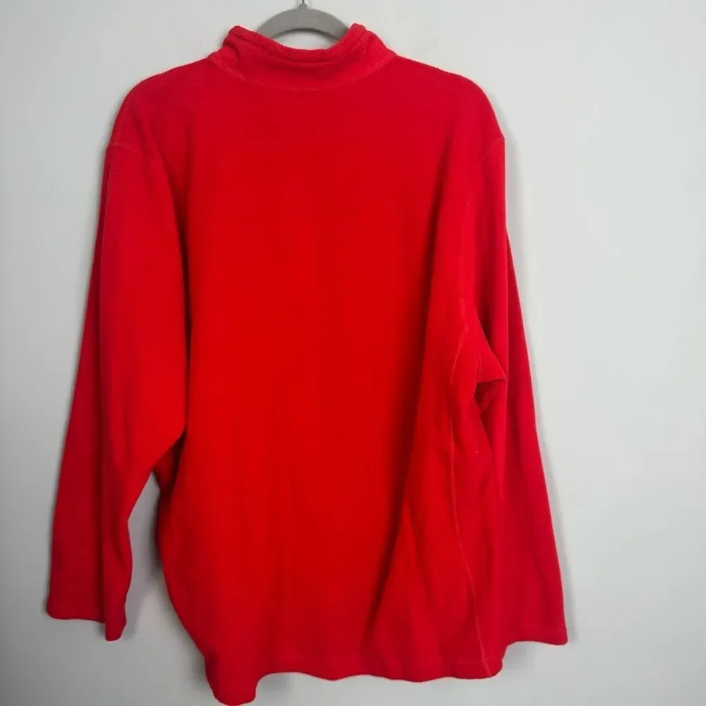 THE NORTH FACE | TKA 100 Orange Red Glacier 1/4 Zip Pullover Men’s Size XX-Large